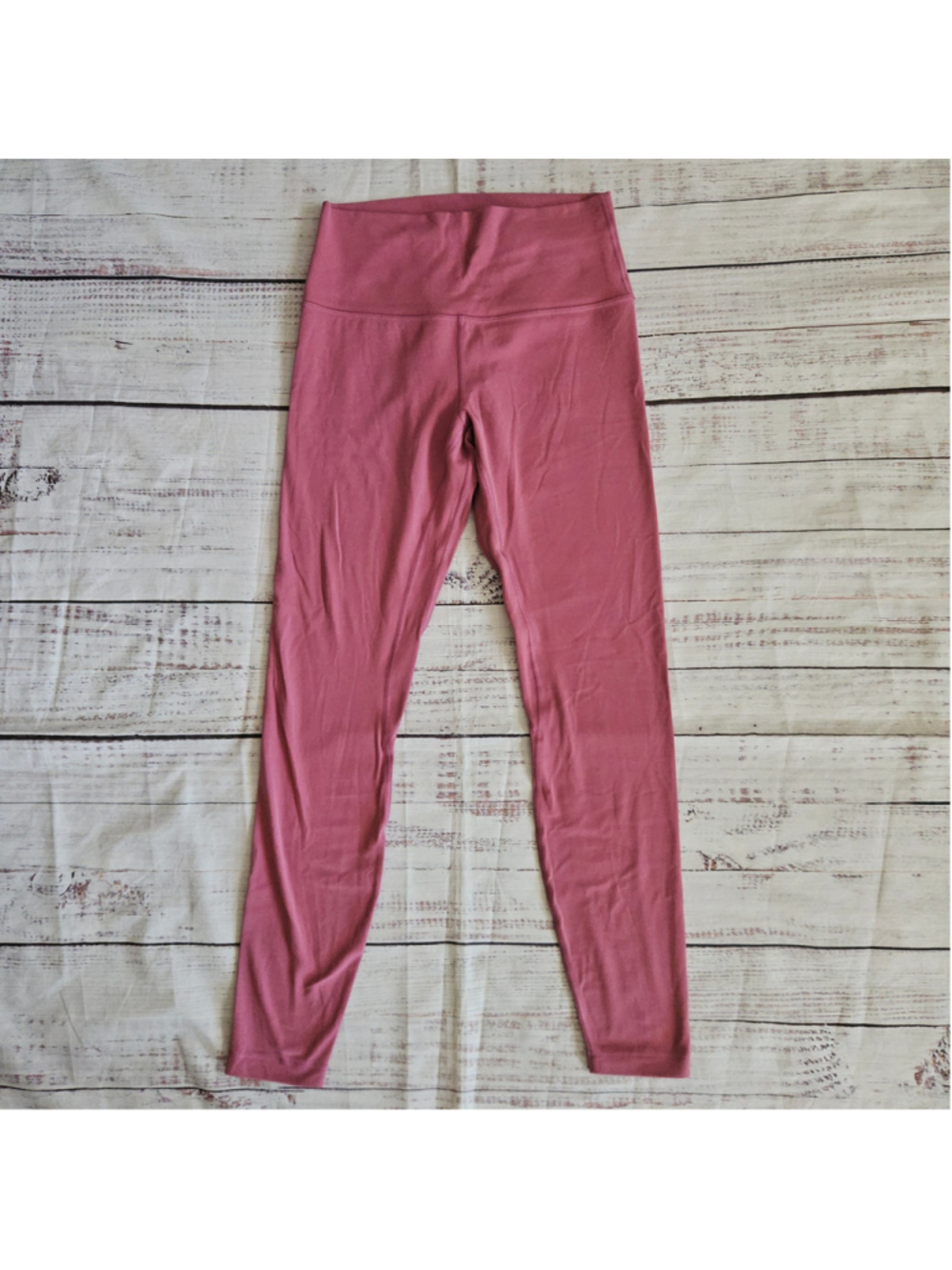 Lululemon Align Full Length 28" Leggings Moss Rose Activewear Womens 8 - Picture 1 of 4